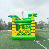 Location de fêtes commerciales de parcours d'obstacles gonflables avec toboggan aquatique Jumping Castle Bouncy Jumper Water Slide Combo