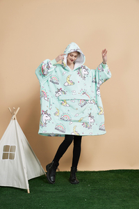 Couverture à Capuche Sherpa « Oddie » Portable Surdimensionnée <span class=keywords><strong>en</strong></span> Polyester pour Adulte Vente <span class=keywords><strong>en</strong></span> Gros Hiver Noël Personnalisée Usine - Product Image 5