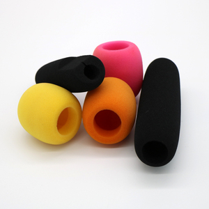 Housse de microphone lavable épaisse de haute qualité, éponge de microphone colorée, éponge anti-éclaboussures pour microphone - Product Image 2
