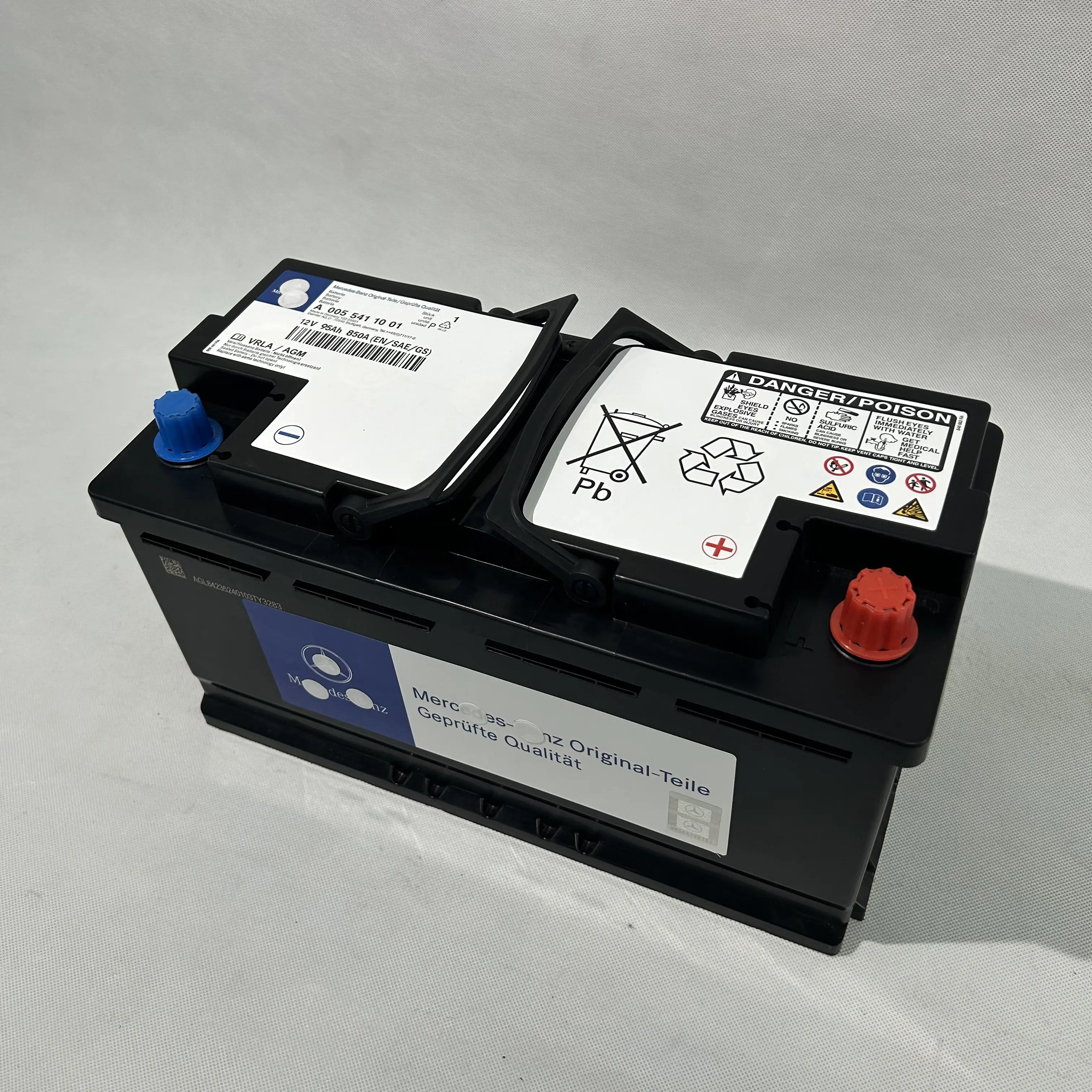 Schlussverkauf DIN95-SMF 12 v 95 ah wartungsfreie Autobatterie 95 ah blei-säure AGM-Autobatterie für Auto 0055411001