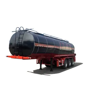 फैक्टरी ब्रांड न्यू डीजल गैसोलीन ईंधन ट्रक सेमी ट्रेलर एल्यूमिनियम टैंक ट्रक टैंक ट्रेलर बिक्री टैंक ट्रेलर के लिए
