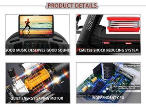 Lijiujia, Mejores <span class=keywords><strong>Marcas</strong></span>, Buena Calidad, Time Sports, Body Strong, Velocidad, Potencia, Máquina para Correr, Caminadora Eléctrica Plegable - Product Image 6