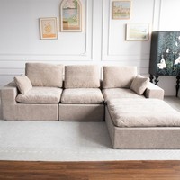 Sofá Cama Moderno Reclinable de Tela Suave Comprimida, Portátil y Plegable para Sala de Estar, Apartamento, Hotel y Centro Comercial
