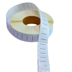 High-quality customised 31x12, 37x20 and 40x17 black adhesive labels for clothing – price tags and <b>stickers</b> - Product Image 5