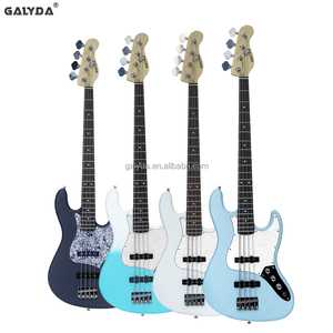 ชุดกีตาร์เบสไฟฟ้าแบบปรับแต่งได้จากโรงงาน เครื่องดนตรีเคลือบสีสำหรับผู้เริ่มต้น ตัวบอดี้ทำจากไม้ป็อปลาร์ - Product Image 2