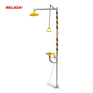 Combinaison <span class=keywords><strong>de</strong></span> type plate-forme <span class=keywords><strong>de</strong></span> conteneur d'eau SS304 lavage des <span class=keywords><strong>yeux</strong></span> d'urgence <span class=keywords><strong>et</strong></span> <span class=keywords><strong>douche</strong></span> avec système <span class=keywords><strong>de</strong></span> signalisation lumineuse <span class=keywords><strong>et</strong></span> sonore - Product Image 6