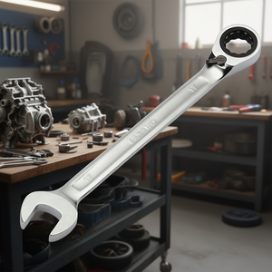 ประแจรวมฟาซาโน 17 มม. หัวแบบมีเฟือง เครื่องมือซ่อมแซมยานยนต์ - Product Image 3