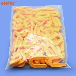 Elehk 2-5/16 "X 3" Nhựa U Shims 1/4 "Độ Dày Màu Xanh Đóng Gói Nhựa U Shim Loại Móng Ngựa Nhựa Cửa Sổ Đóng Gói