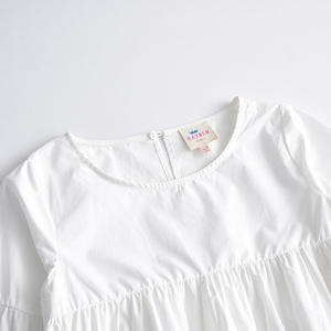 Blusa Blanca de Manga Larga con Diseño de Volantes para Niña, de Proveedor Chino - Product Image 4