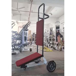 उच्च गुणवत्ता वाले धातु होटल ट्रॉली शादी की कुर्सी और आउटडोर उपयोग के लिए आउटडोर शादी की कुर्सी परिवहन - Product Image 2