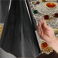 Nappe carrée transparente en plastique Haushead, 100 % imperméable, résistante aux taches et aux graisses, nettoyable, protection en vinyle transparent pour salle à manger