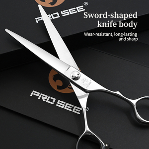 Nhật Bản Vg10 Thép Tóc Cắt Kéo Cạnh Sắc Nét Cắt Tóc Kéo Cho Salon Sử Dụng Chuyên Nghiệp Tóc Mỏng Kéo - Product Image 3