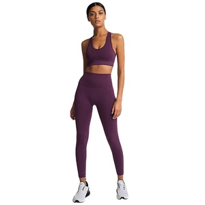 Women's Yoga Leggings High Waisted <b>Tummy</b> <b>Control</b> Wholesale Gym Leggings With Your Own Logo - Product Image 1