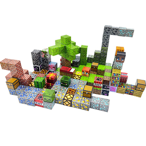 Bloques Magnéticos, Juguetes STEM, Juegos de Construcción Educativos con Caja de Almacenamiento para Niños, Juegos de Aprendizaje Creativo |   Logotipo Personalizado Disponible - Product Image 6