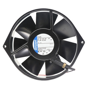 Ventilador Axial de Gran Tamaño ebm-papst 7114N 24V DC, Ventilador de Ventilación para Equipos Industriales de 172 mm - Product Image 1