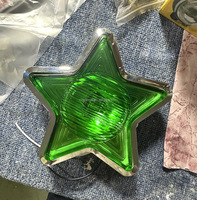 Lámpara Decorativa con Forma de Estrella para Motocicleta, Luz Antiniebla Universal, Luz de Estrella