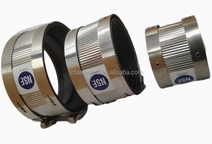 הקלד mj נירוסטה cumplings עבור צינורות ברזל יצוק טיפול פנים מלוטש - Product Image 5