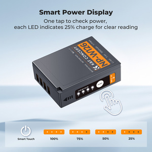 Batterie d'appareil photo K&F Concept 1050mAh pour <span class=keywords><strong>Fujifilm</strong></span> NP-W126/S, lot de 2 batteries, compatibilité totale, charge directe Type-C, indicateur LED - Product Image 3