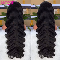 Pelucas de encaje frontal de cabello humano vietnamita HD 13x4 con ondas de agua y cutículas alineadas, densidad 200, venta al por mayor, proveedor de pelucas de encaje frontal.