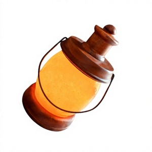 Mini Lámpara de Mesa de Sal Rosa del Himalaya con USB, Luz Nocturna de Cristal de Sal Natural para Dormitorio, Oficina, Espacio de Trabajo, Decoración del Hogar - Product Image 6