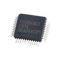 Wilsom - Circuito Integrado de Alto Rendimiento MCU CH32V303CBT6 de 32 bits QFP48 144MHz 256KB Flash USB Chip CH32V303