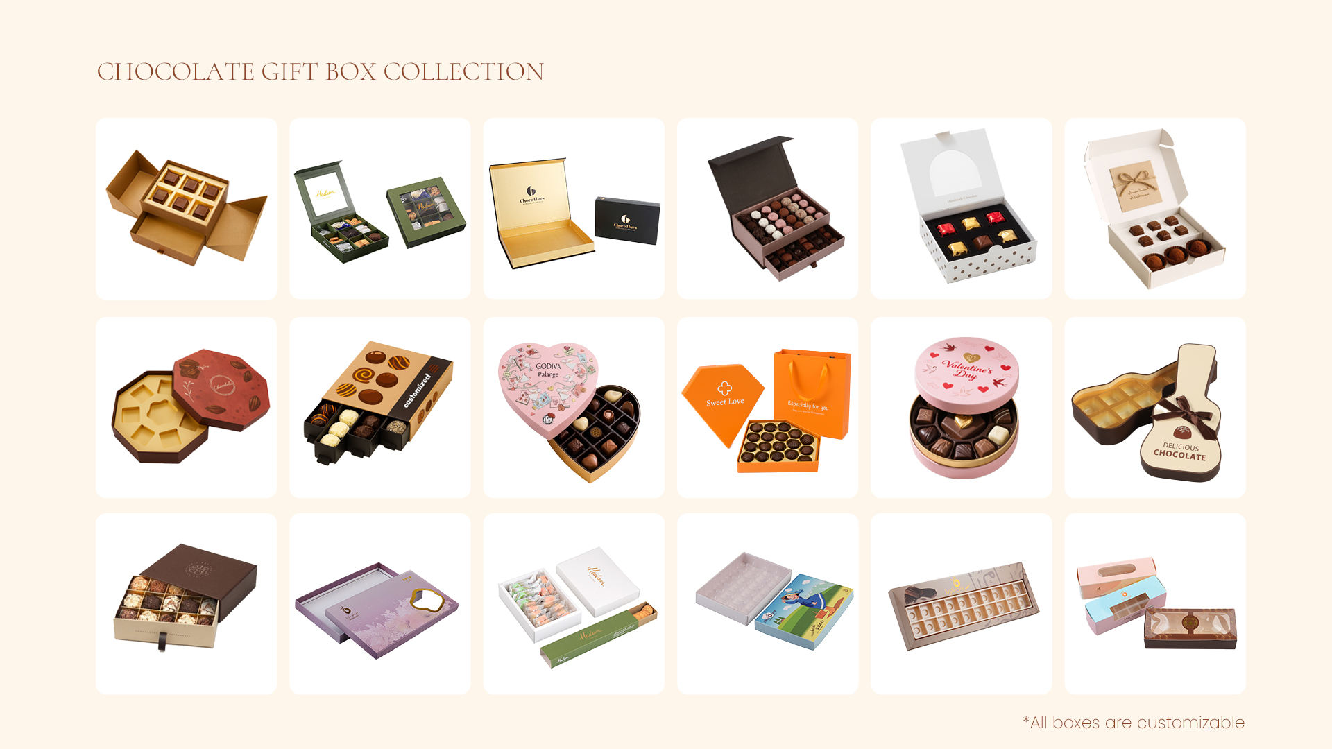 Everything can be customized