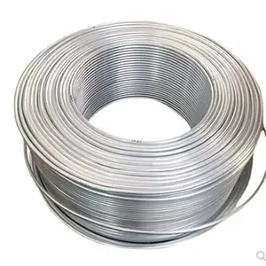 6A02 1050 1060 3003 climatiseur tuyau en aluminium tube en aluminium enroulé