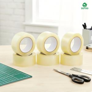 デフー クリアBOPP <span class=keywords><strong>PVC</strong></span>包装テープ 2インチ 3x100ヤード 透明カートンシーリングテープ - Product Image 1