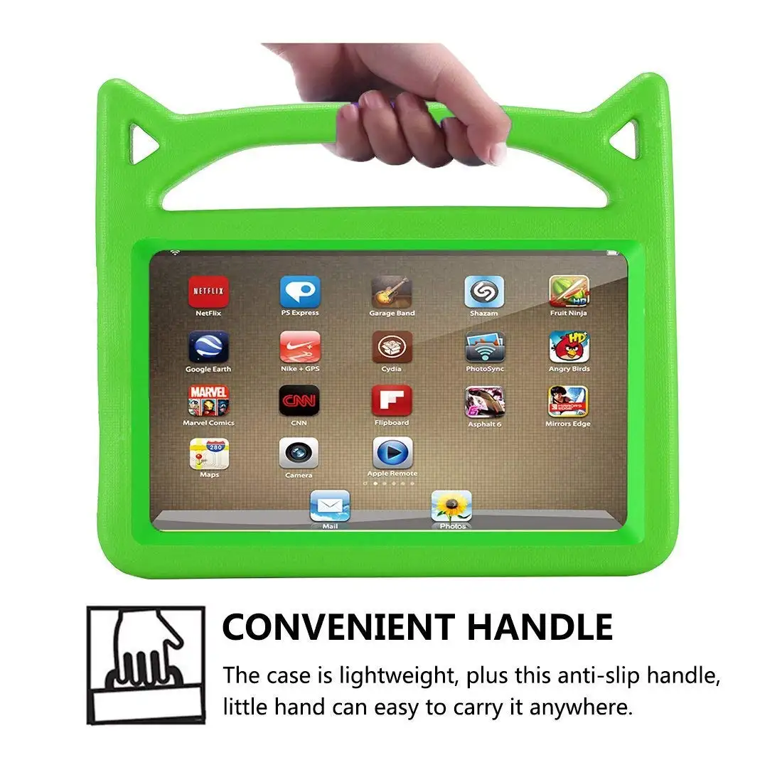 Newest Hot Sale Shockproof Protective EVA Silicone Tablet Case For Kids Amazon Kindle Fire HD 7 2022 Case Cover With Stand