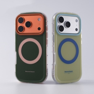 Funda Magnética Mate para Teléfono Celular iPhone 17 12 13 14 15 16 Pro Max, Carga Inalámbrica, Protección Antigolpes - Product Image 5