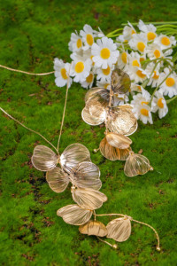 Beautiful Elegant Ginkgo Leaf Pendant <b>Earrings</b> Set Bohemian Fashion Unisex <b>Silver</b> Romantic <b>Long</b> Bride Tassel Jewelry Chains - Product Image 4