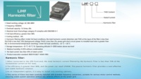 Filtre passif THDi 5,5KW 7,5KW 11KW 15KW 22KW 380V pour la suppression des harmoniques du courant du réseau électrique