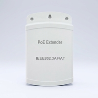 Extensor PoE para Exteriores, 1 Entrada y 2 Salidas, Impermeable, 10/100Mbps, para Cámaras IP, CCTV, NVR, Venta al Por Mayor de Fábrica