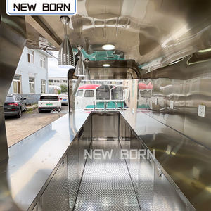 Remolque Eléctrico <span class=keywords><strong>de</strong></span> Acero Inoxidable y Aluminio para Alimentos con Certificación CE, para Servicio <span class=keywords><strong>de</strong></span> Dulces en Festivales, Diseño Resistente a la Corrosión - Product Image 5