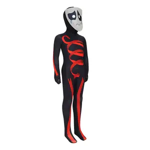 The Amazing Digital Circus Cosplay Jumpsuit White Black Gangle Costume Kids Adult Bodysuit With Mask For Halloween Party