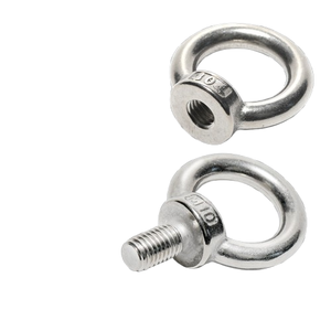 Écrous à œil polis métriques certifiés Écrous hexagonaux en acier inoxydable zingués DIN582 certifiés pour l'industrie minière Écrou à manchon M3 - Product Image 2