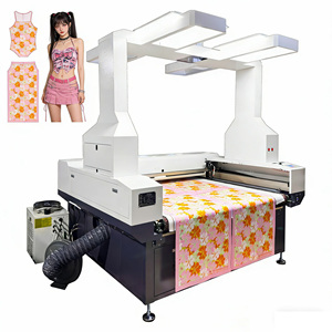 1.8*1.2M Single Head Panoramic CO2 Laser Cutter with Auto Feeder for Fabric, Garment, Rubber, Wood - Product Image 1