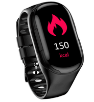 TWS Earbuds Twins Wearable Mini Wireless Stereo Watch Écouteur