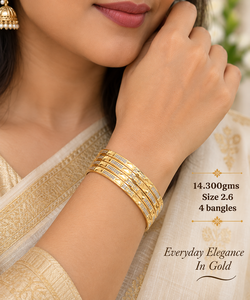 Bracelet en or 24 carats, 14,30 grammes, bracelet en or fantaisie fait main pour femmes, pour mariage, bijoux indiens traditionnels - Product Image 6