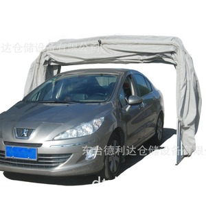 Delida Carport Zinc Plating Cloth Tarpaulin Manual Operation Mobile Garage For Vehicle Protection - Product Image 2