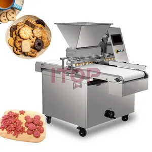 Automatic Small Wire Cut Cake Macaron Biscuit Cookie Form Make Maker Depositor Machine Price for Make