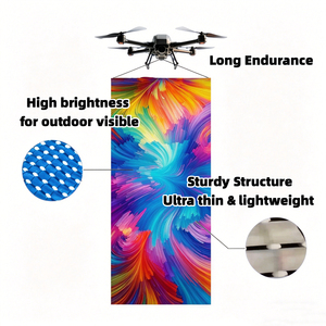 Écran LED volant pour drone Bestar résistant aux intempéries IP65, conception modulaire P25, angle de vision à 360°, haute luminosité, <span class=keywords><strong>Super</strong></span> <span class=keywords><strong>Bowl</strong></span> Stadium - Product Image 3