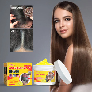 Shampoo au soufre South Moon pour les pellicules, rafraîchissant, soulageant les démangeaisons, réduisant la tinea capitis, meilleur shampooing pour le cuir chevelu séborrhéique - Product Image 2