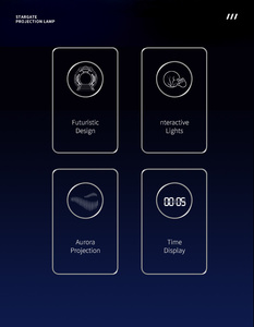 Réveil numérique LED avec affichage de l'heure, lampe <span class=keywords><strong>d</strong></span>'ambiance colorée, projecteur de boule de plasma et haut-parleur à bruit blanc - Product Image 5