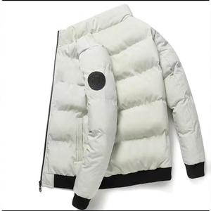 Veste d'hiver rembourrée décontractée pour hommes, manteau chaud et respirant avec fermeture à glissière et col montant à la <span class=keywords><strong>mode</strong></span> et à prix abordable - Product Image 2
