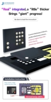 Puce intégrée JCID Face ID Romeo2 Dot Matrix Lattice pour iPhone X 11 12/13/14/15 Pro Max, puce de projecteur de points IC pour réparation Face ID