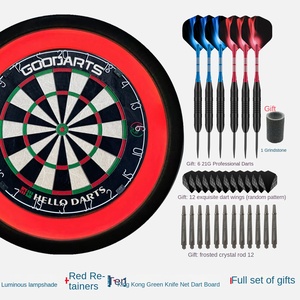 18-inch sisal <span class=keywords><strong>Dart</strong></span> Board <span class=keywords><strong>Set</strong></span> Luminous Chụp đèn phi tiêu mục tiêu một thế hệ cho cạnh tranh - Product Image 4