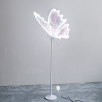LT230270 Lumière de plomb de route de mariage avec papillon Lumière de décoration d'événement pour mariage