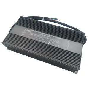 Driver de tensão constante pf, 600w 750w 800w led 24v 12v ip67 led fonte de alimentação