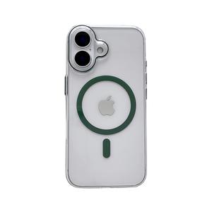 Funda Magnética Transparente de Lujo para Teléfono con Carga Inalámbrica, Compatible con 17 ProMax, 17 Air, 16, 15, <span class=keywords><strong>14</strong></span>, 13 - Marca PRT - Product Image 5
